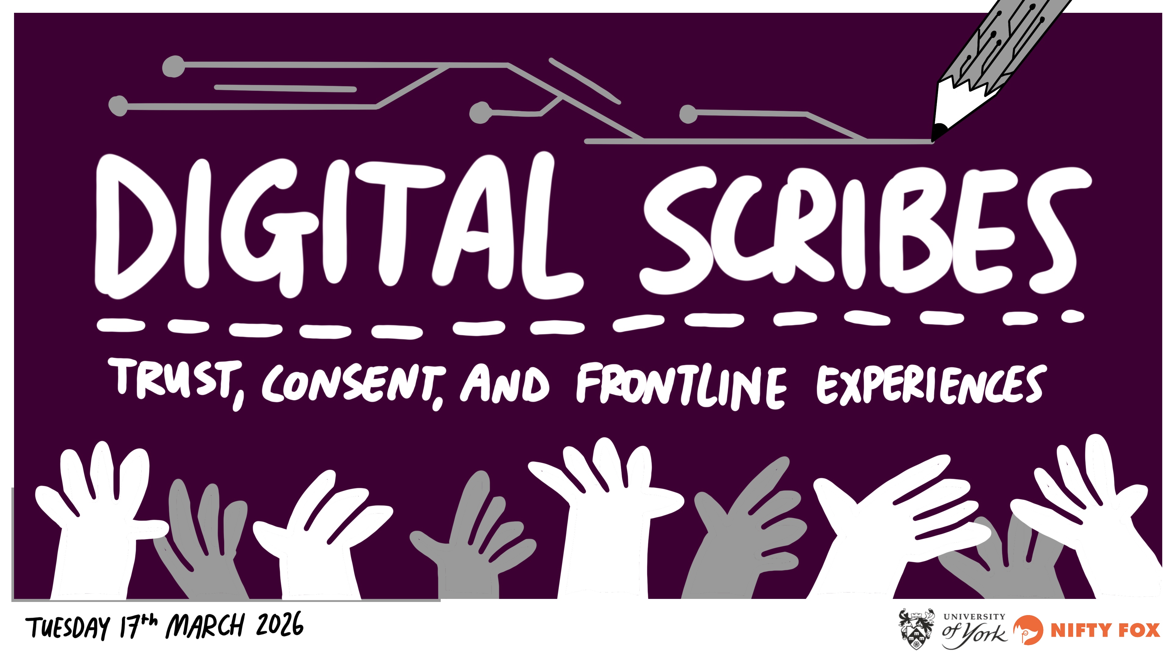 Scribe gallery slide for Digital Scribes - Trust, Consent, and Frontline Experiences